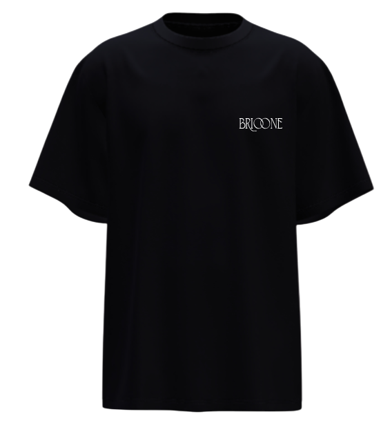T-SHIRT BLACK BRIOONE