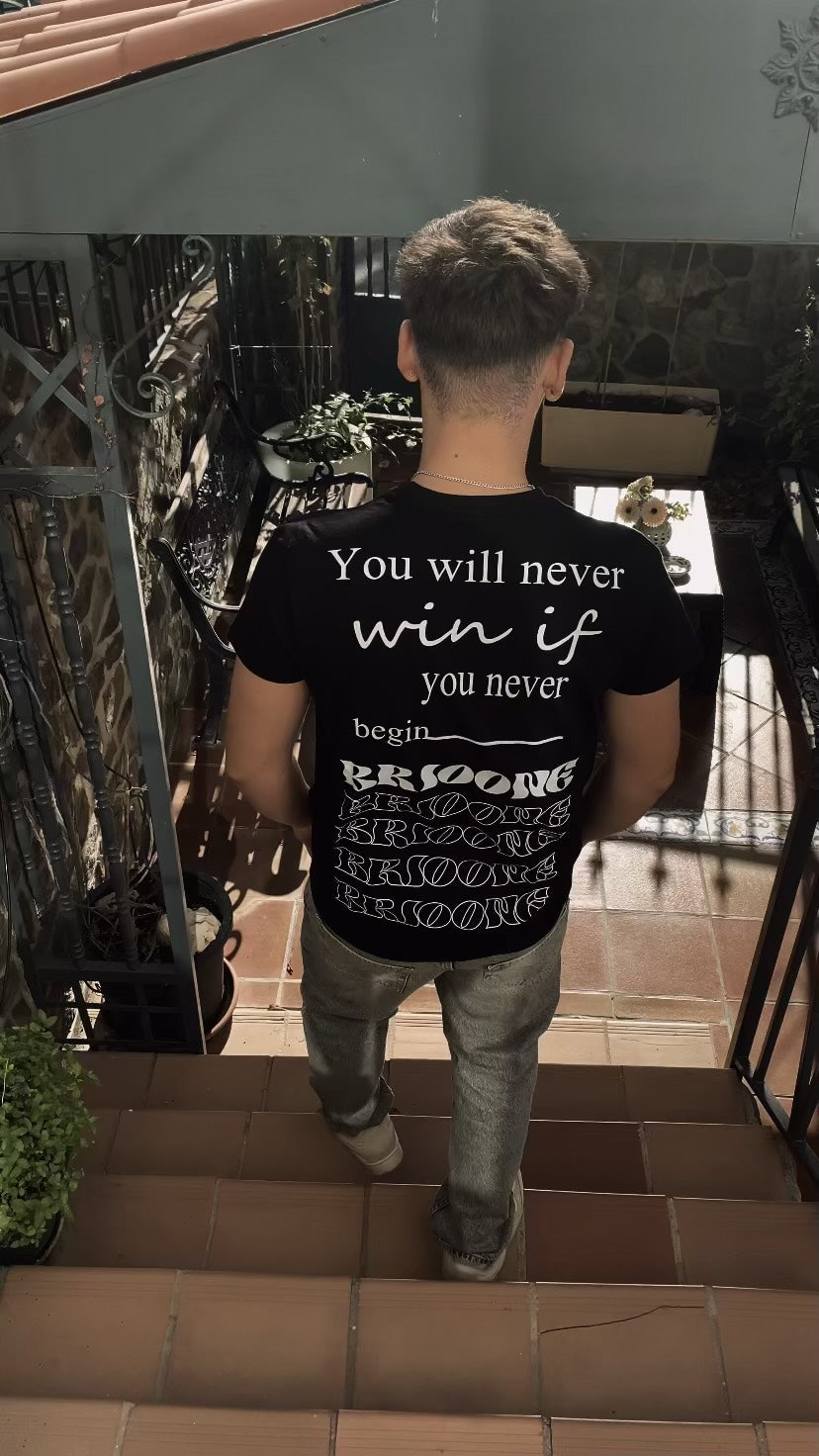 T-SHIRT BLACK BRIOONE